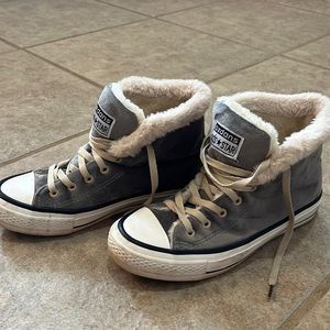 Oxdans gray high tops size 39/8.5